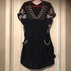 Lucky Brand embroidered dress